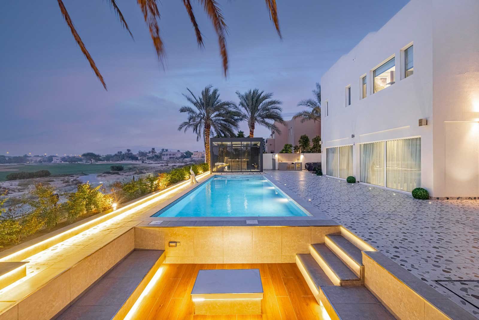 pool and landscape design company in UAE