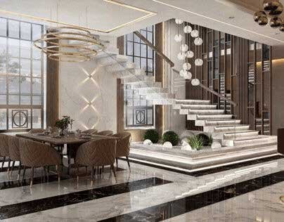 villa renovation Dubai LA interiors