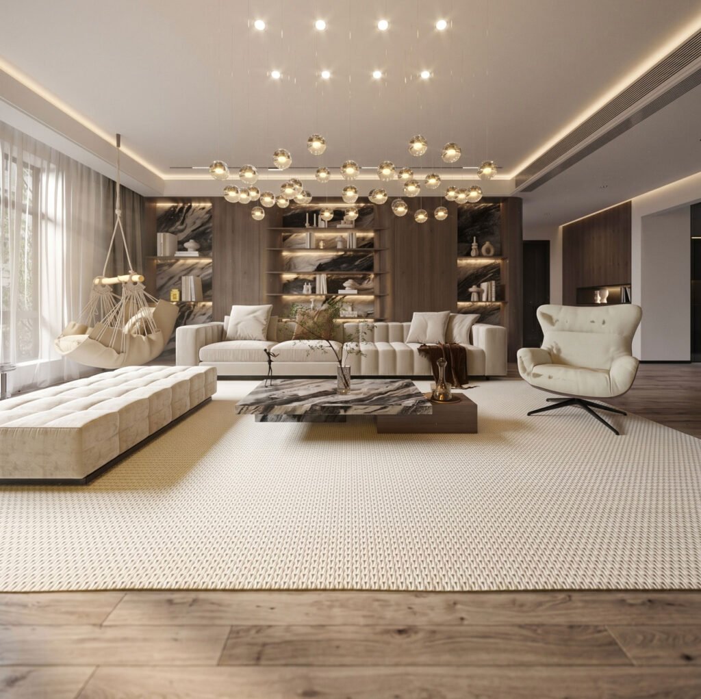Living room renovation Dubai